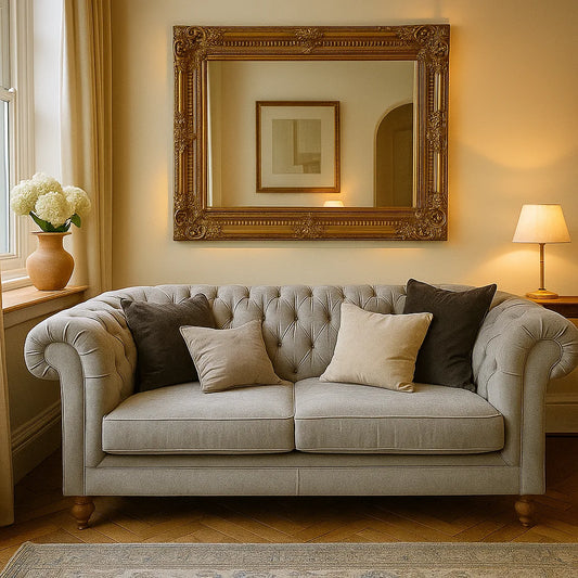 London Sofa Chesterfield Love Seat – Stylish & Space-Saving