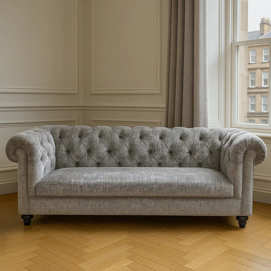 London Sofa | Traditional 2-Seater Chesterfield Couch