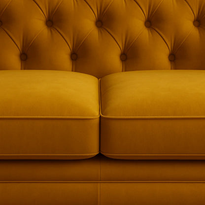 Luxury Italian Chesterfield 1 Seater Sofa with Free Footstool