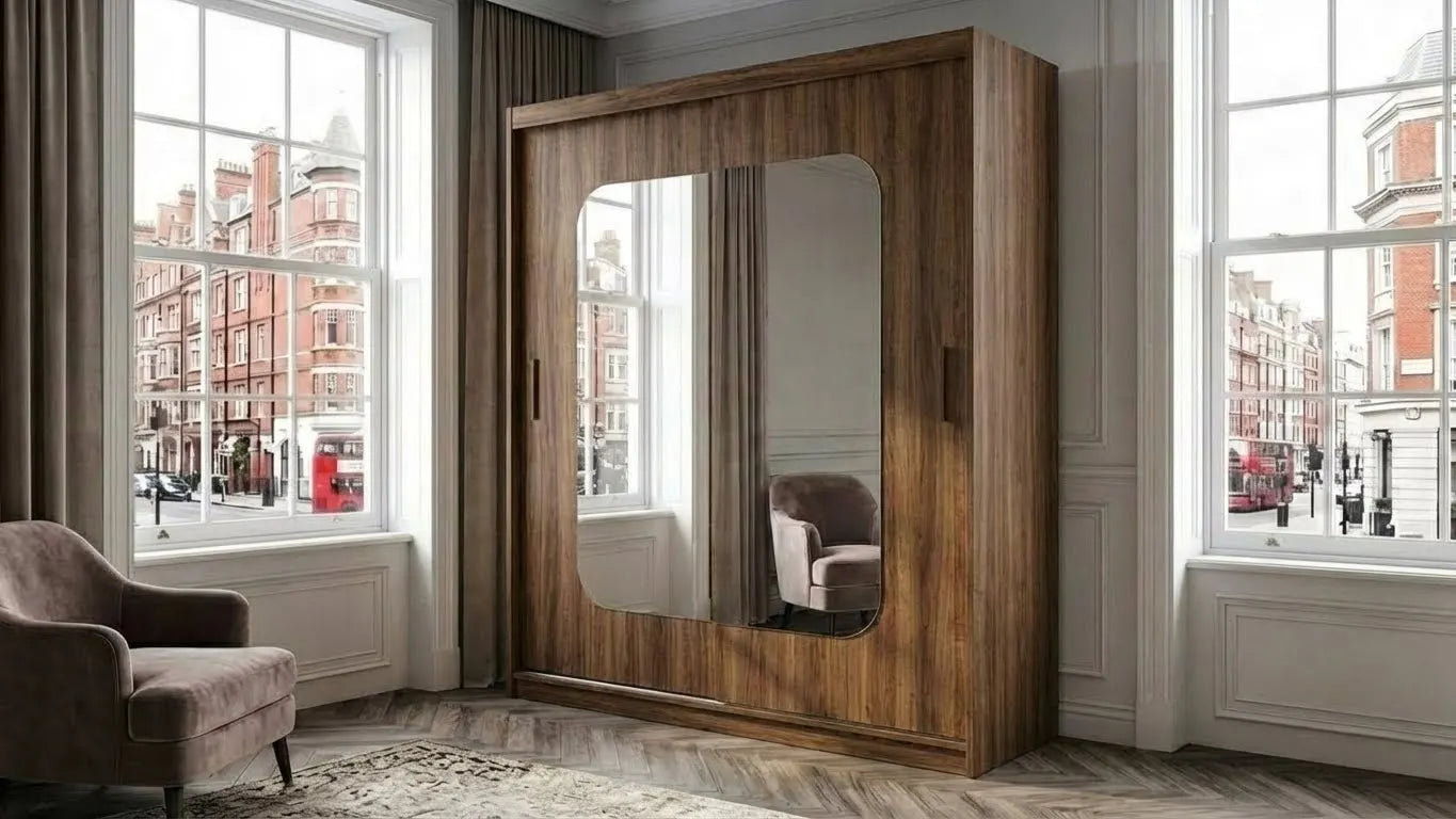 Marika Sliding Mirror | Luxury UK Style