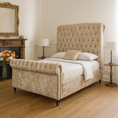 Miami Sleigh Bed for Sale in UK