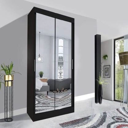 Milan Sliding Mirror Wardrobe | Stunning Modern UK Design