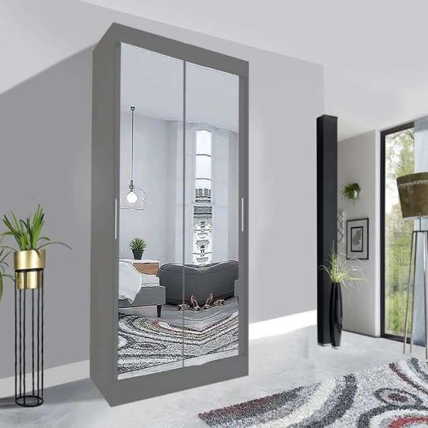 Milan Sliding Mirror Wardrobe | Stunning Modern UK Design