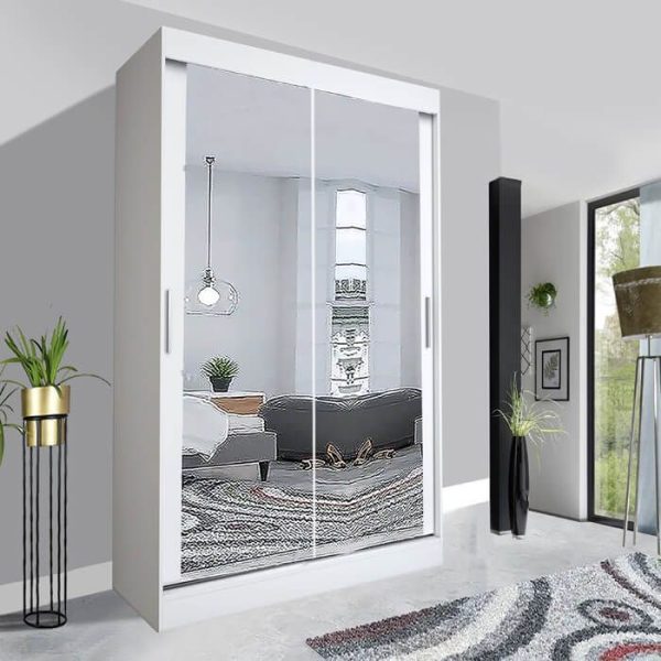 Milan Sliding Mirror Wardrobe | Stunning Modern UK Design