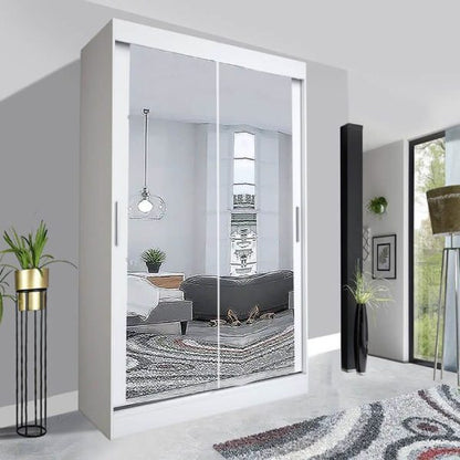 Milan Sliding Mirror Wardrobe | Stunning Modern UK Design
