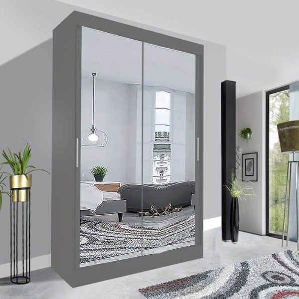 Milan Sliding Mirror Wardrobe | Stunning Modern UK Design