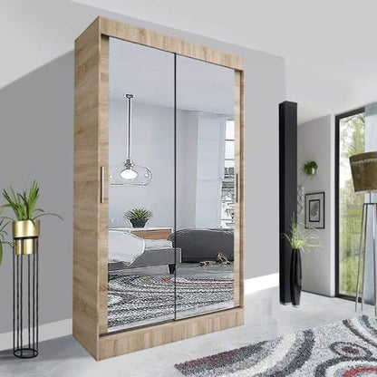 Milan Sliding Mirror Wardrobe | Stunning Modern UK Design