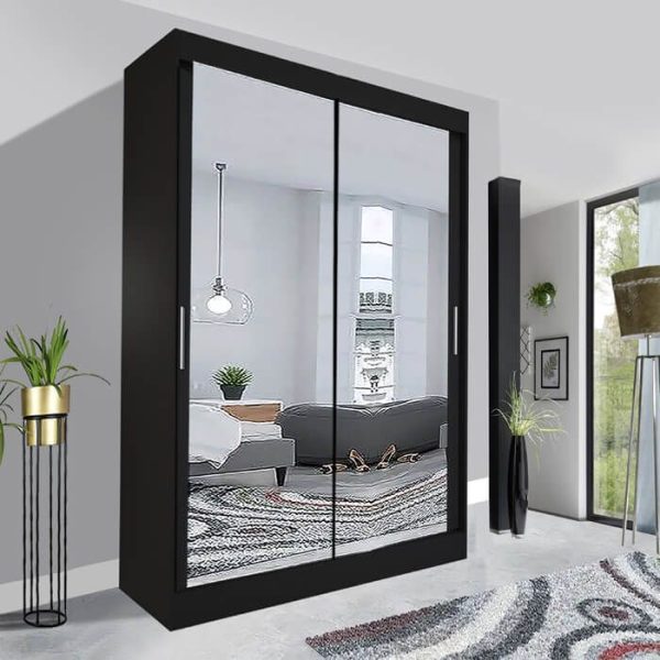 Milan Sliding Mirror Wardrobe | Stunning Modern UK Design