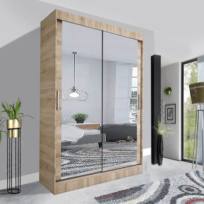 Milan Sliding Mirror Wardrobe | Stunning Modern UK Design