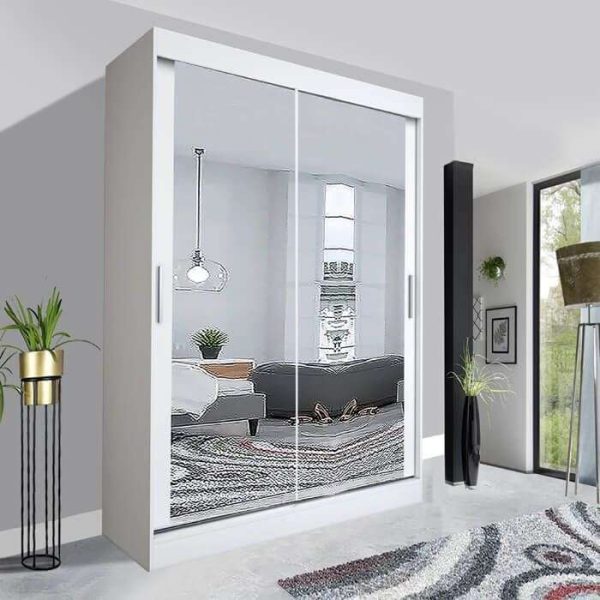 Milan Sliding Mirror Wardrobe | Stunning Modern UK Design