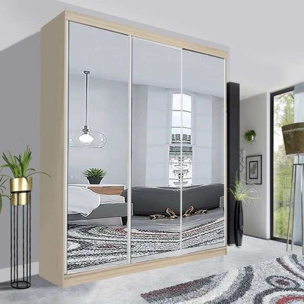 Milan Sliding Mirror Wardrobe | Stunning Modern UK Design