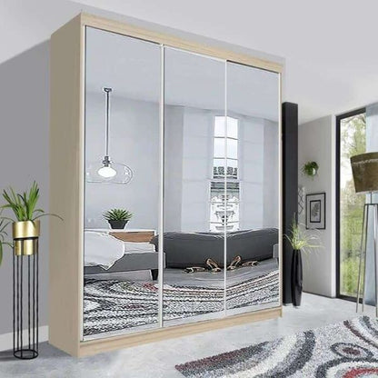 Milan Sliding Mirror Wardrobe | Stunning Modern UK Design