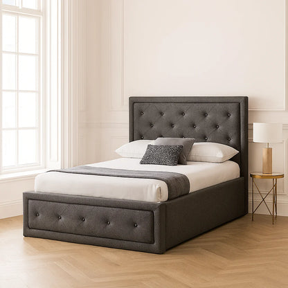 Ottoman Leather Bed