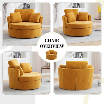 Oversized Swivel Chair – Handmade Comfort for Your Living Room | UK Made
