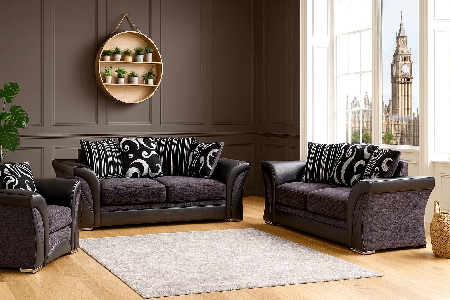 Shannon Velvet Sofa UK – Luxury Comfort, Sizes & Colours