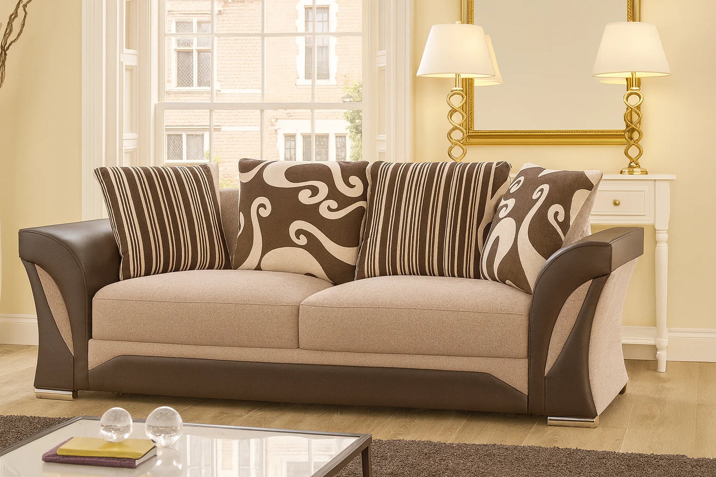 Shannon Velvet Sofa UK – Luxury Comfort, Sizes & Colours