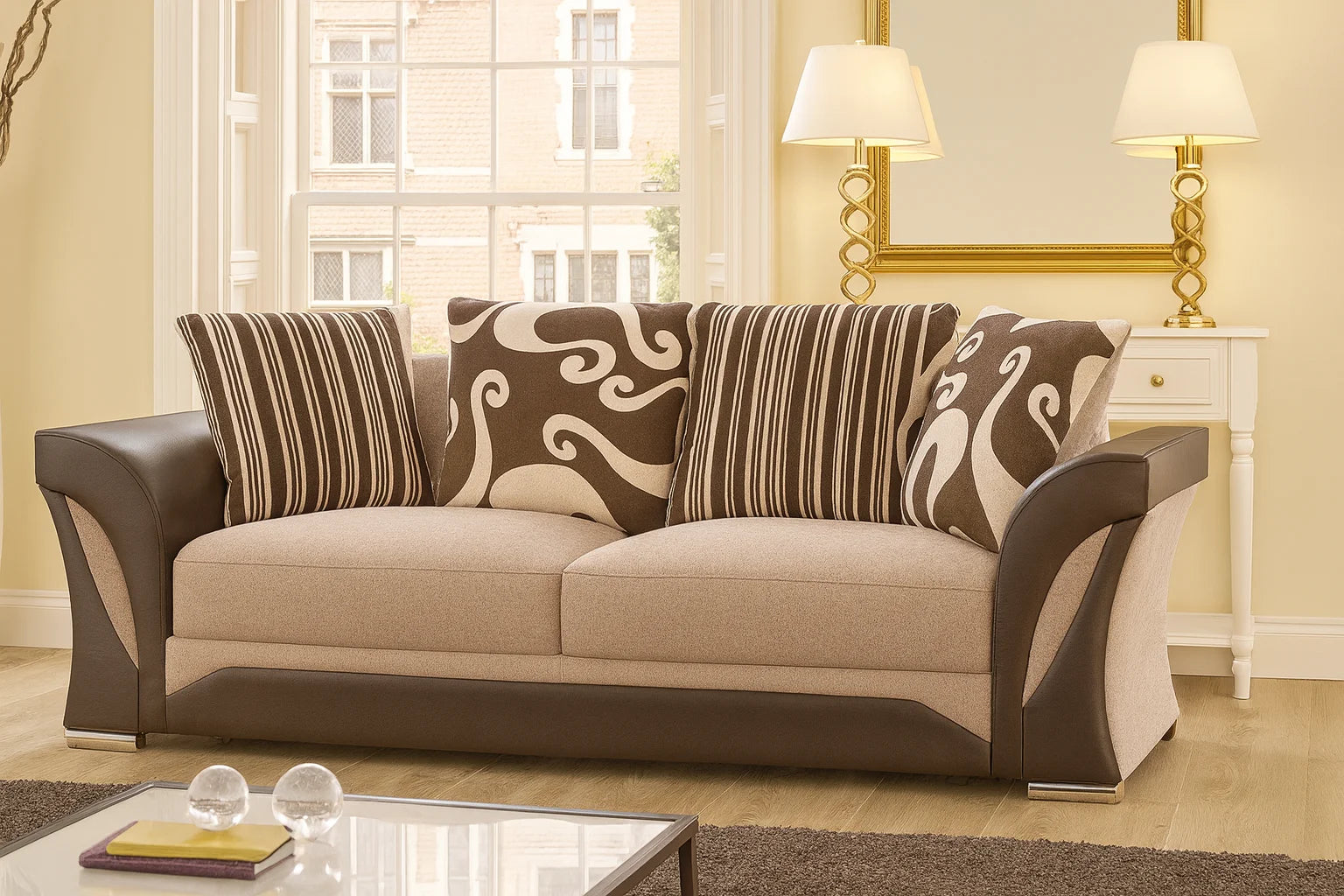 Shannon Velvet Sofa UK – Luxury Comfort, Sizes & Colours