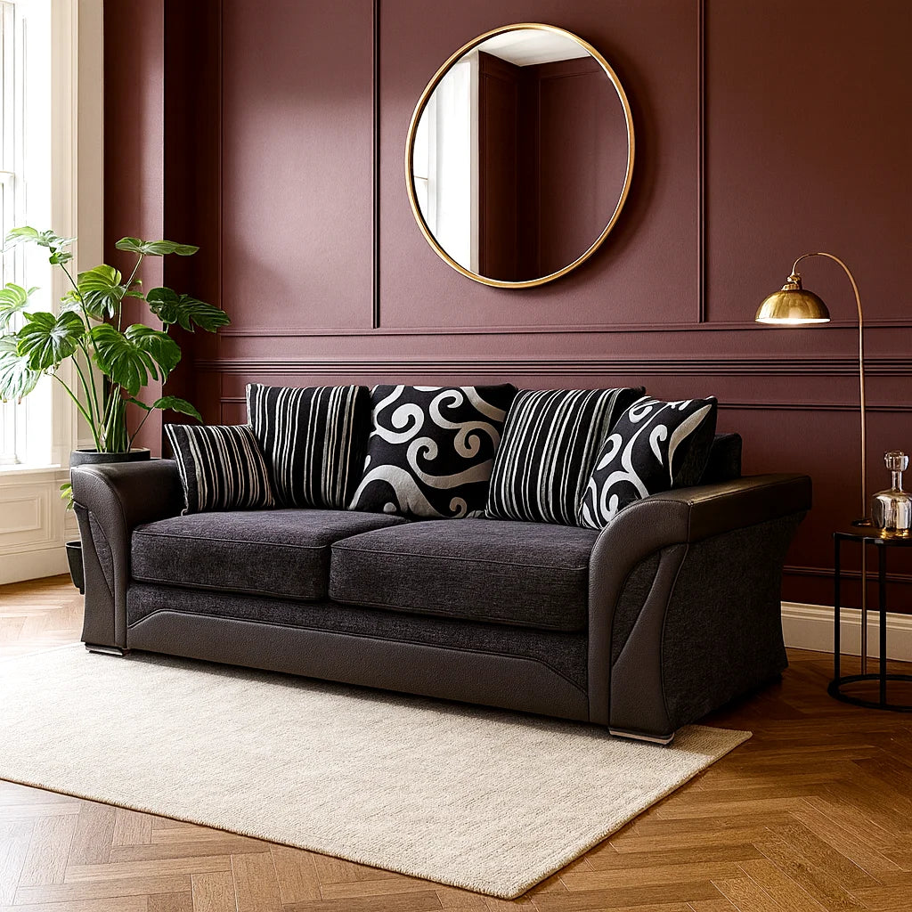 Shannon Velvet Sofa UK – Luxury Comfort, Sizes & Colours