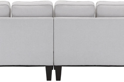 Sloane 4 Seater Sofa_Handcrafted Luxury_UK Made with back view