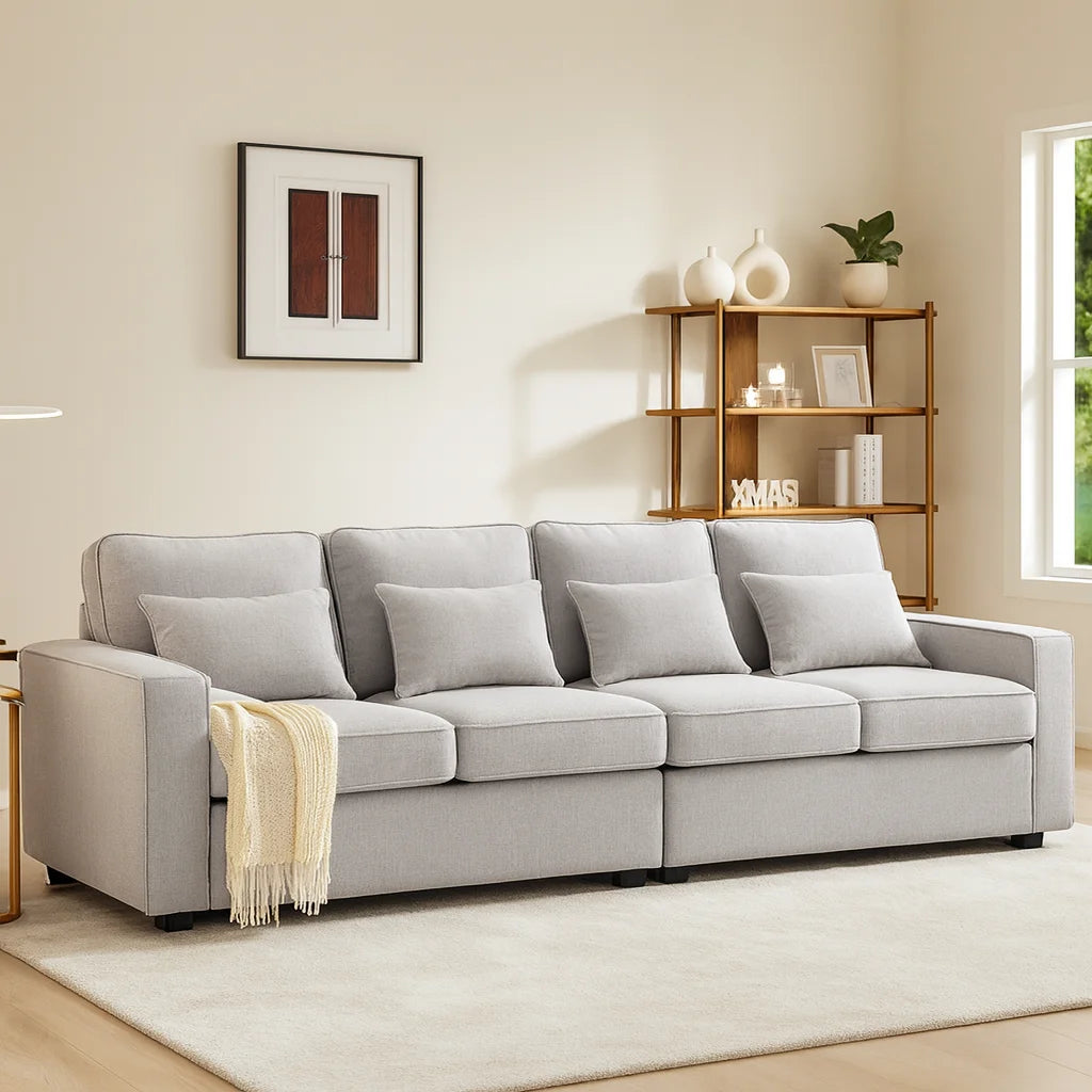 Sloane 4 Seater Sofa_Handcrafted Luxury room_UK Made