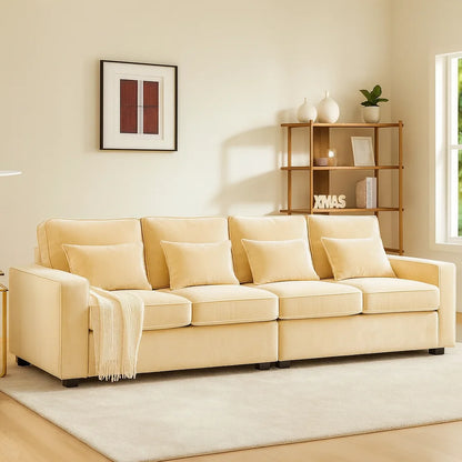 Sloane 4 Seater Sofa – Handcrafted UK Made Sofa in Multiple Colours