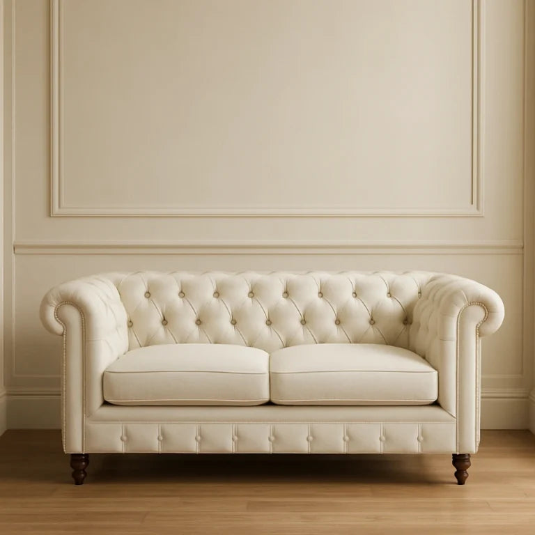 London Sofa Chesterfield Love Seat – Stylish & Space-Saving