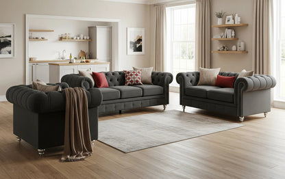 chesterfield_3+2+1_Sofa_Set_in_Grey