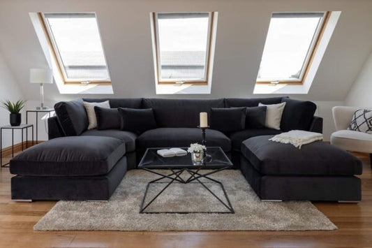 Dylan Modern U-Shape Sofa – Roomy & Relaxing