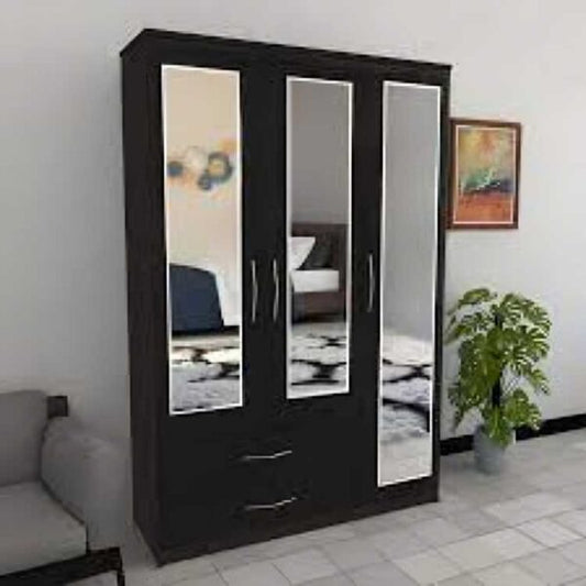 3 Door 2 Drawers 3 Mirrors with Drawers Set