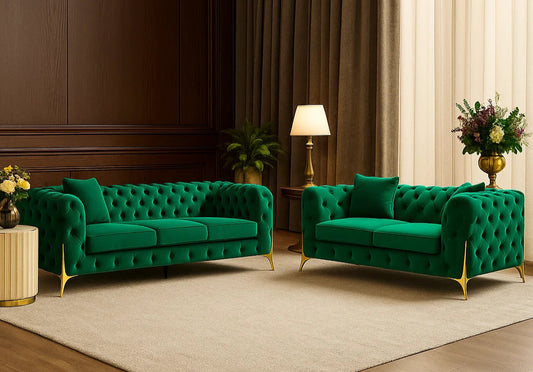 Italian Chesterfield 3+2 Seater sofa