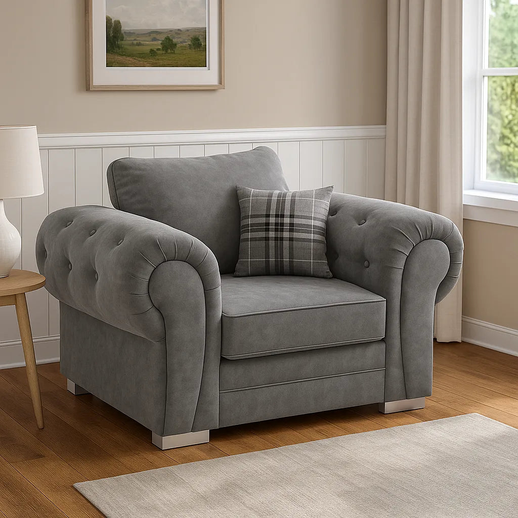 Luxurious Verona Armchair Sofa – UK Made